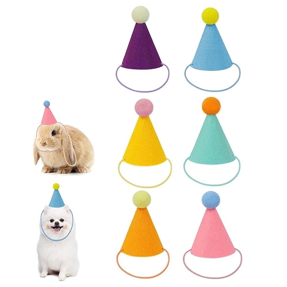 Party Hat Cone - 6/12 peças de chapéus de festa