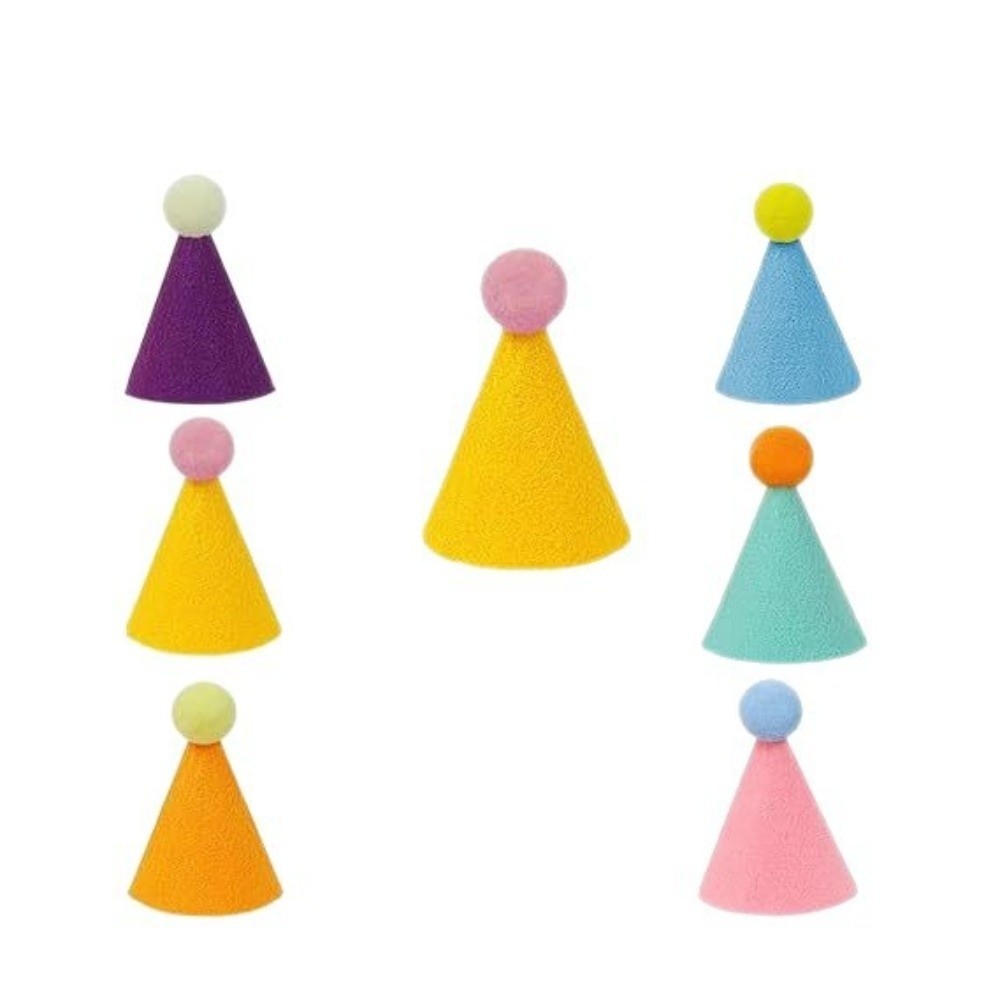 6/12 peças de chapéus de festa - Party Hat Cone avaliação e preço