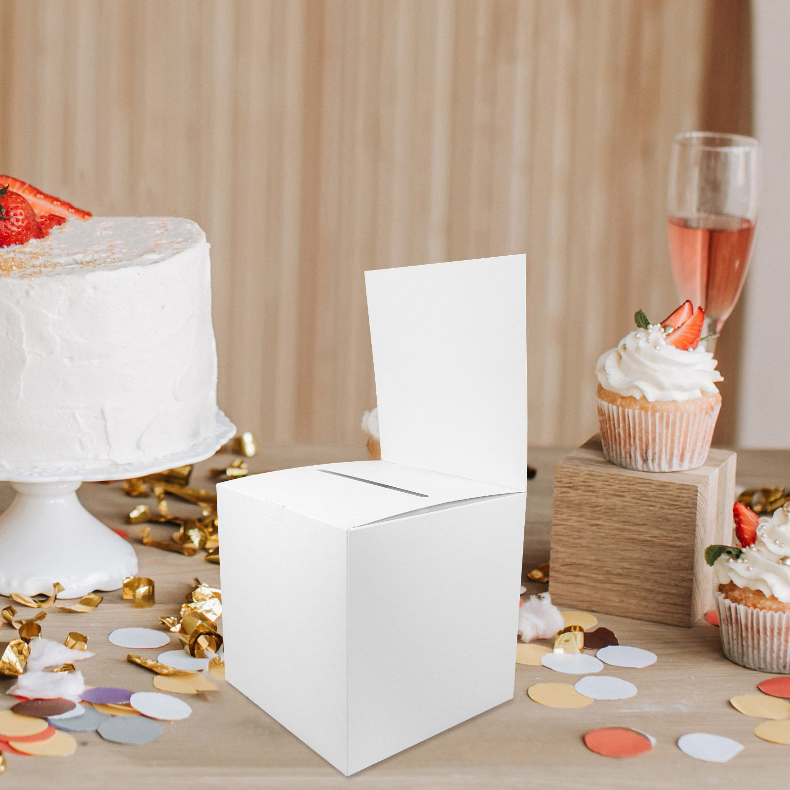 4 caixas de papel para sorteio - Event Party Box avaliação e preço